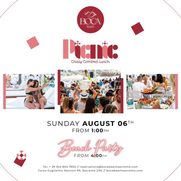 Boca I Picnic 6 agosto