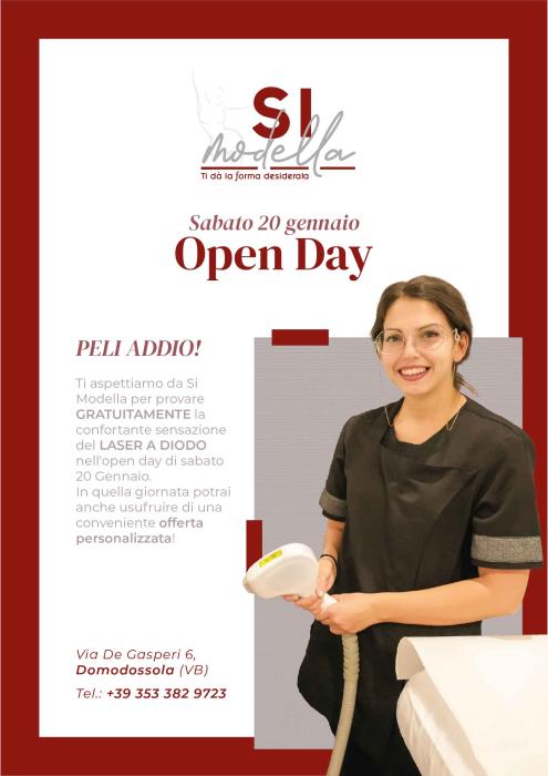 Si Modella I Open Day 20 gennaio - A5_1
