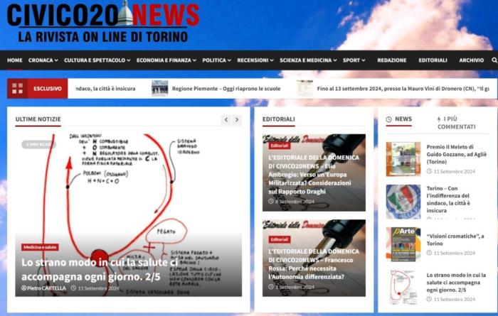 Screenshot civico20 news